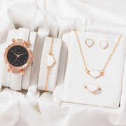 Necklace Earrings Bracelet Set Watches