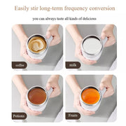 Lazy Milkshake Rotating Magnetic Water Cup