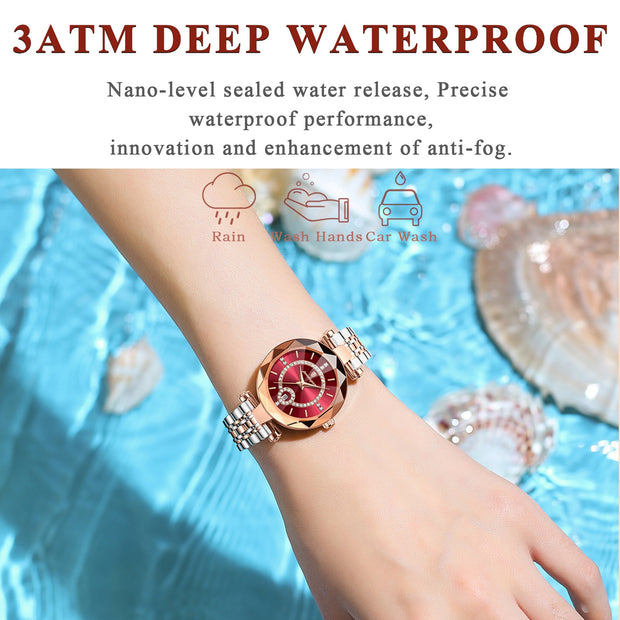 High Quality Diamond Ladies Quartz Watch