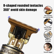 USB Electric LCD Hair Clipper Trimmer
