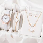 Necklace Earrings Bracelet Set Watches