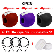 Food-grade Silica Gel Jaw Exercise Line Ball