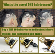 Hair Clippers Electric Trimmers