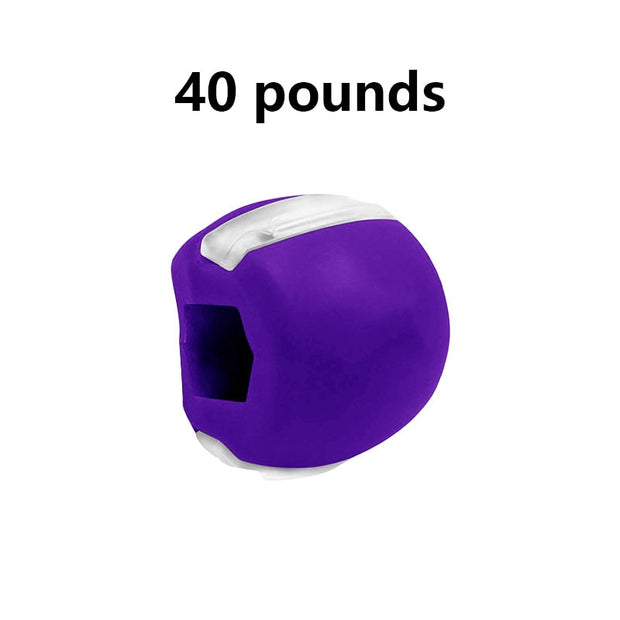 Food-grade Silica Gel Jaw Exercise Line Ball