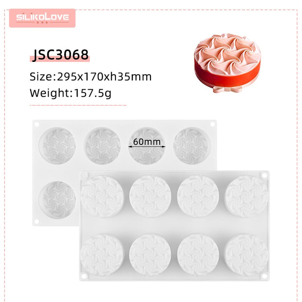 3D Chiffon Brownie Pan Homemade Desserts Tools