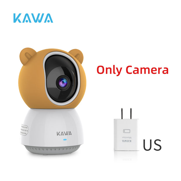 2K Baby Monitor with Cameras Audio Video Nanny Wireless C
