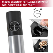 USB Rechargeable Electric Salt And Pepper Grinder Set