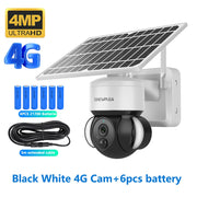 4MP WIFI Solar Camera 4G Sim Card PIR Human Detection Solar