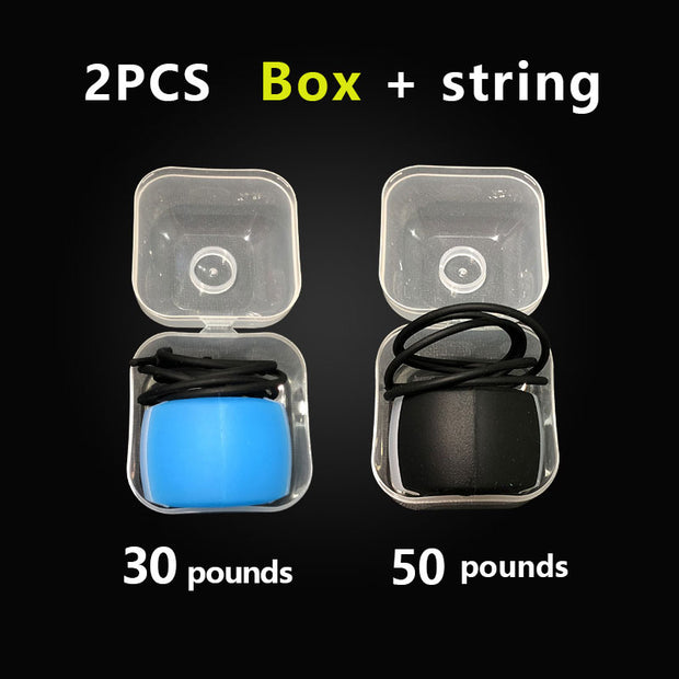 Food-grade Silica Gel Jaw Exercise Line Ball