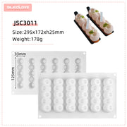 3D Chiffon Brownie Pan Homemade Desserts Tools