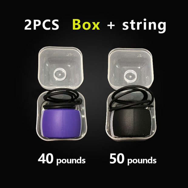 Food-grade Silica Gel Jaw Exercise Line Ball
