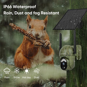 4MP 4G Solar Security Camera