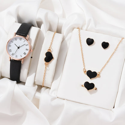 Necklace Earrings Bracelet Set Watches
