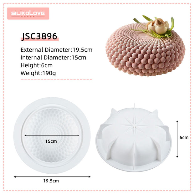 3D Chiffon Brownie Pan Homemade Desserts Tools