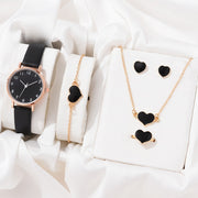 Necklace Earrings Bracelet Set Watches