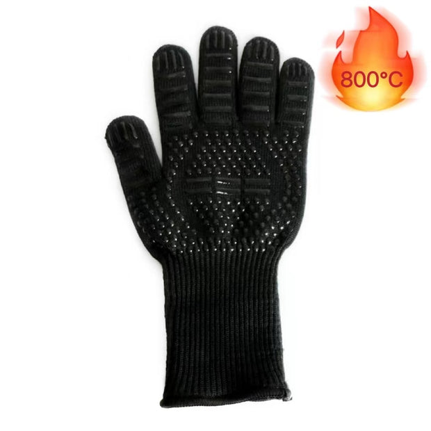 BBQ Gloves Silicone Heat-Resistant Glove