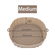 Air Fryers Oven Baking Tray Fried Chicken Basket Mat