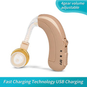 Adjustable Tone Hearing Aids Wireless Headphones