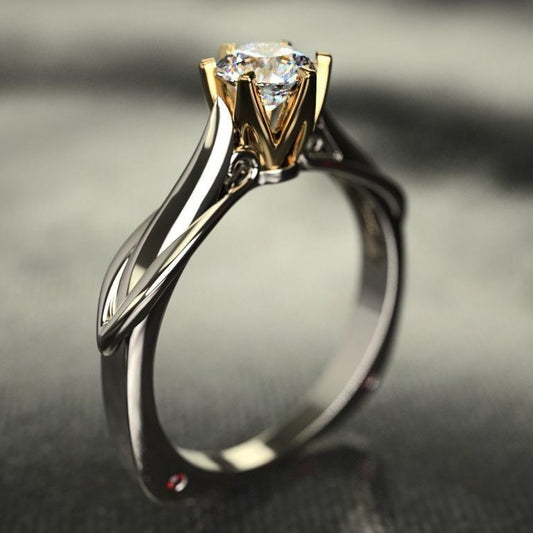 18K Multi Gold Ring