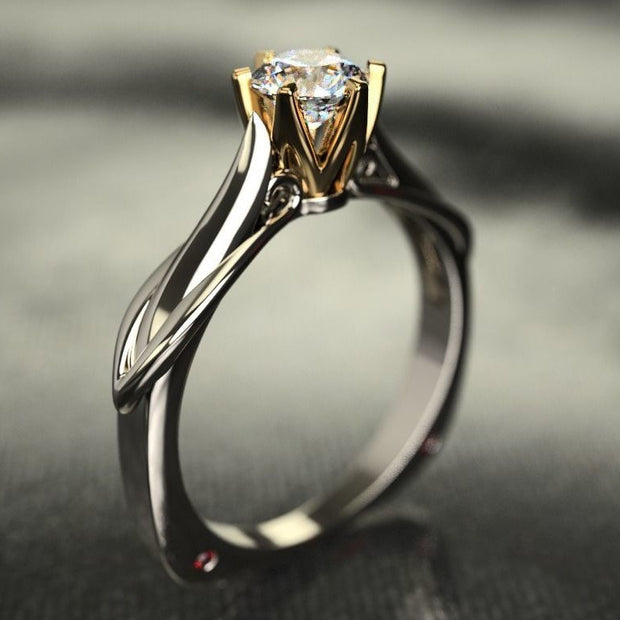 18K Multi Gold Ring