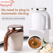 Lazy Milkshake Rotating Magnetic Water Cup