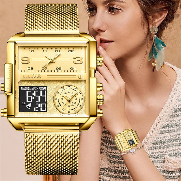 Luxury Creative Square Watches