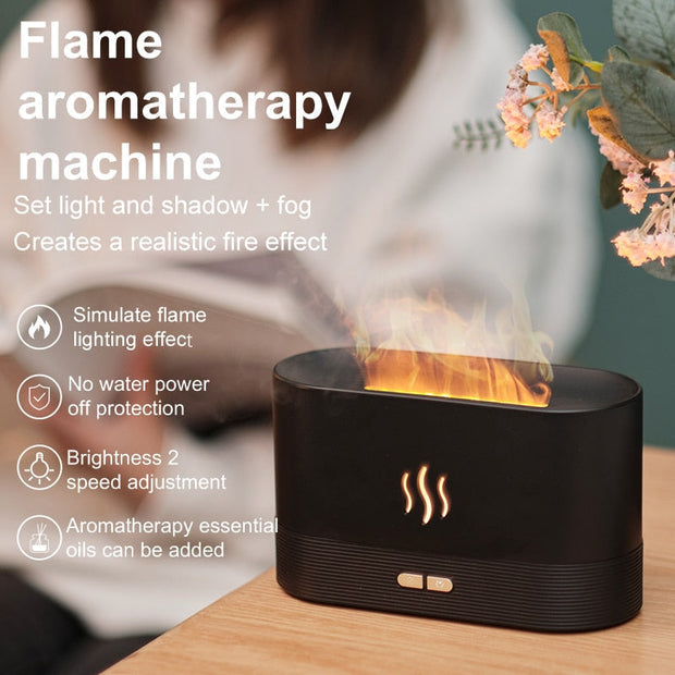 Flame Ultrasonic Humidifier | Rubicon Professional 