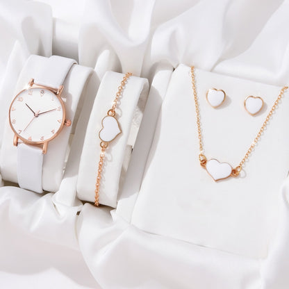 Necklace Earrings Bracelet Set Watches