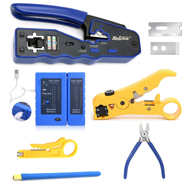 crimper hand network pliers