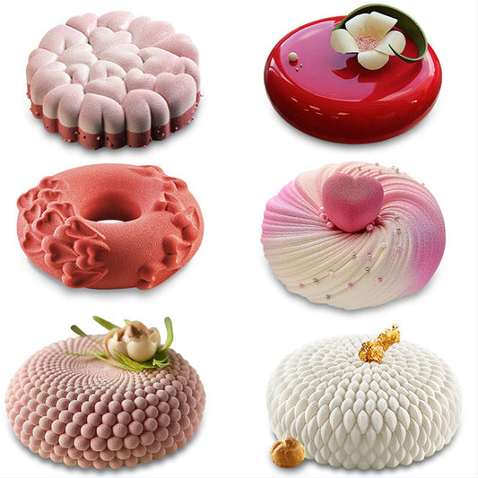 3D Chiffon Brownie Pan Homemade Desserts Tools